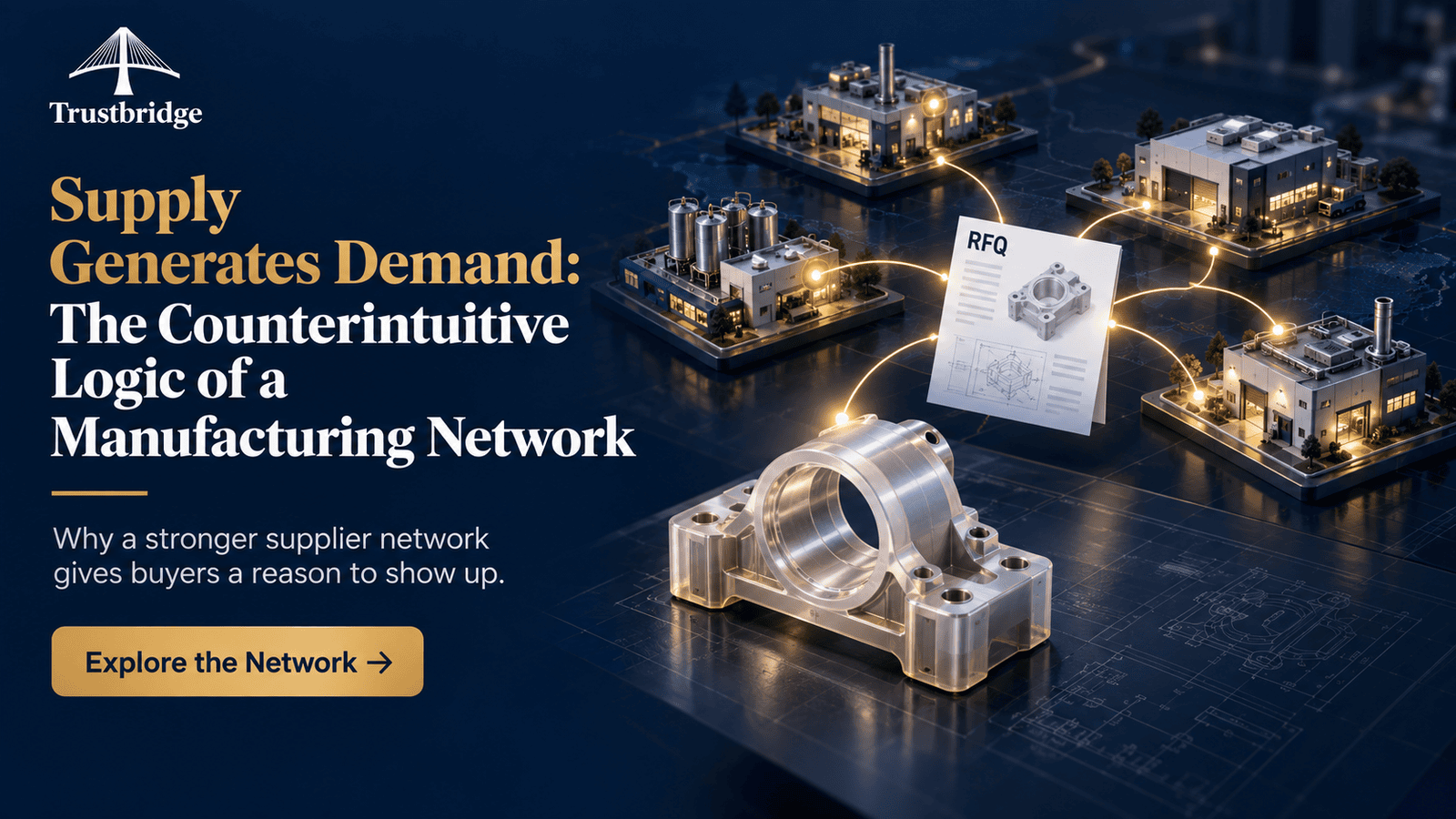 Why Is a Manufacturing Supplier Network the Demand-Generation Strategy Not the Infrastructure Behind It?